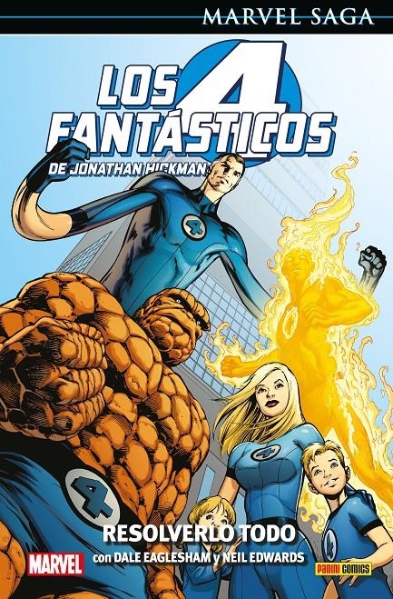 MARVEL SAGA VOL.092: LOS 4 FANTASTICOS DE JONATHAN HICKMAN 2 RESUELVELO TODO [CARTONE] | HICKMAN, JONATHAN / EAGLESHAM | Akira Comics  - libreria donde comprar comics, juegos y libros online
