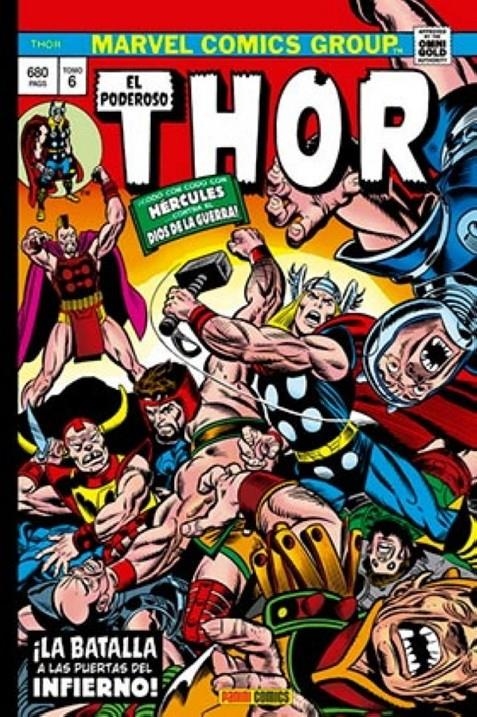 MARVEL GOLD: PODEROSO THOR VOL.6 (210-241 USA) LA BATALLA A LAS PUERTAS DEL INFIERNO! [CARTONE] | CONWAY, GERRY | Akira Comics  - libreria donde comprar comics, juegos y libros online
