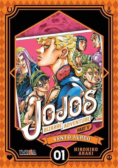 JOJO'S BIZARRE ADVENTURE PARTE 5: VENTO AUREO VOLUMEN 01 [RUSTICA] | ARAKI, HIROHIKO | Akira Comics  - libreria donde comprar comics, juegos y libros online