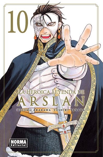 HEROICA LEYENDA DE ARSLAN Nº10, LA [RUSTICA] | ARAKAWA / TANAKA | Akira Comics  - libreria donde comprar comics, juegos y libros online