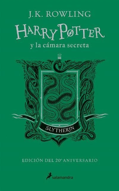 HARRY POTTER Y LA CAMARA SECRETA (EDICION SLYTHERIN DEL 20º ANIVERSARIO) [CARTONE] | ROWLING, J. K. | Akira Comics  - libreria donde comprar comics, juegos y libros online