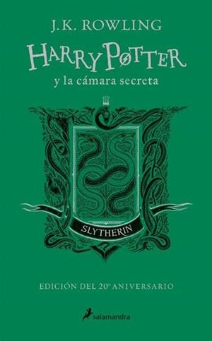 HARRY POTTER Y LA CAMARA SECRETA (EDICION SLYTHERIN DEL 20º ANIVERSARIO) [CARTONE] | ROWLING, J. K. | Akira Comics  - libreria donde comprar comics, juegos y libros online