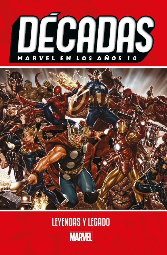 DECADAS VOLUMEN 8: MARVEL EN LOS AÑOS 10: LEYENDAS Y LEGADO [CARTONE] | GILLEN / BENDIS / SAMNEE | Akira Comics  - libreria donde comprar comics, juegos y libros online