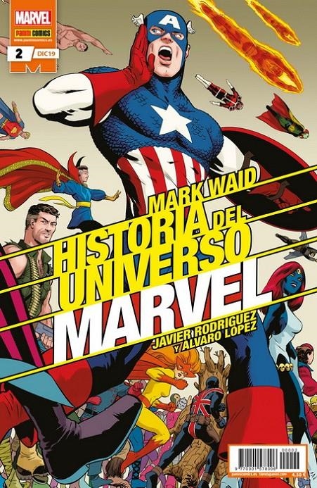 HISTORIA DEL UNIVERSO MARVEL (EDICION ESPECIAL) Nº02 | WAID, MARK / RODRIGUEZ, JAVIER | Akira Comics  - libreria donde comprar comics, juegos y libros online