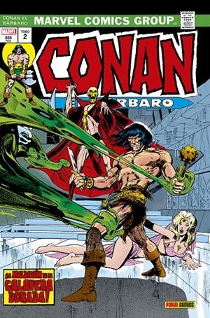 MARVEL GOLD: CONAN EL BARBARO VOL.02, ¡LA MALDICIÓN DE LA CALAVERA DORADA! (LA ETAPA MARVEL ORIGINAL) [CARTONE] | THOMAS, ROY | Akira Comics  - libreria donde comprar comics, juegos y libros online