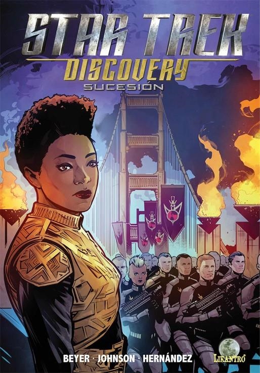 STAR TREK DISCOVERY: SUCESION [RUSTICA] | BEYER / JOHNSON / HERNANDEZ | Akira Comics  - libreria donde comprar comics, juegos y libros online