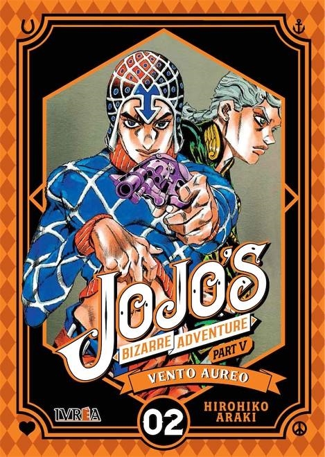 JOJO'S BIZARRE ADVENTURE PARTE 5: VENTO AUREO VOLUMEN 02 [RUSTICA] | ARAKI, HIROHIKO | Akira Comics  - libreria donde comprar comics, juegos y libros online