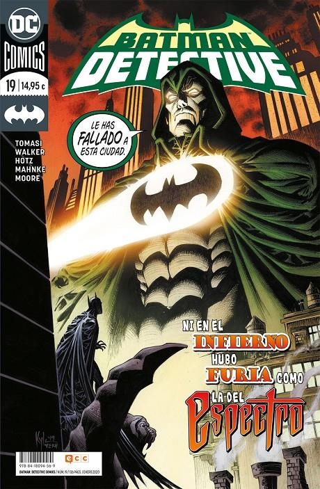 BATMAN: DETECTIVE COMICS Nº19 (UNIVERSO DC RENACIMIENTO) [RUSTICA] | TOMASI, PETER | Akira Comics  - libreria donde comprar comics, juegos y libros online