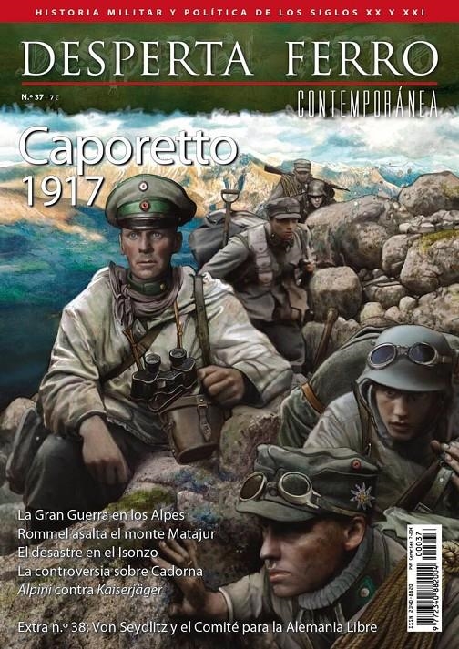 DESPERTA FERRO CONTEMPORANEA Nº37: CAPORETTO 1917 (REVISTA) | Akira Comics  - libreria donde comprar comics, juegos y libros online