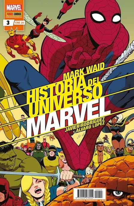 HISTORIA DEL UNIVERSO MARVEL (EDICION ESPECIAL) Nº03 | WAID, MARK / RODRIGUEZ, JAVIER | Akira Comics  - libreria donde comprar comics, juegos y libros online