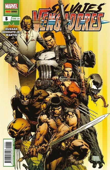 SALVAJES VENGADORES Nº05 | DUGGAN, GERRY / DEODATO, MIKE  | Akira Comics  - libreria donde comprar comics, juegos y libros online