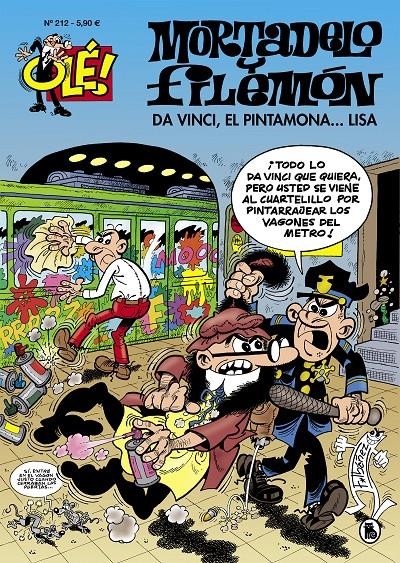 OLE MORTADELO Nº212: DA VINCI, EL PINTAMONA... LISA [RUSTICA] | IBAÑEZ, FRANCISCO | Akira Comics  - libreria donde comprar comics, juegos y libros online