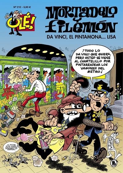 OLE MORTADELO Nº212: DA VINCI, EL PINTAMONA... LISA [RUSTICA] | IBAÑEZ, F. | Akira Comics  - libreria donde comprar comics, juegos y libros online