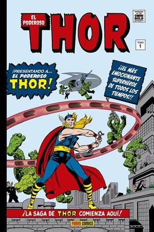 MARVEL GOLD: PODEROSO THOR VOL.01, ¡LA SAGA COMIENZA AQUI! (83-145 USA) [CARTONE] | LEE, STAN / KIRBY, JACK | Akira Comics  - libreria donde comprar comics, juegos y libros online