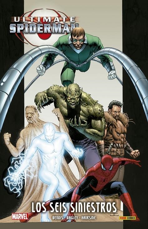 ULTIMATE INTEGRAL: ULTIMATE SPIDERMAN VOL.05 LOS SEIS SINIESTROS [CARTONE] | BENDIS, BRIAN MICHAEL  | Akira Comics  - libreria donde comprar comics, juegos y libros online