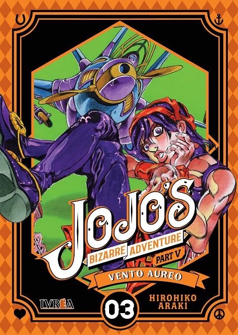 JOJO'S BIZARRE ADVENTURE PARTE 5: VENTO AUREO VOLUMEN 03 [RUSTICA] | ARAKI, HIROHIKO | Akira Comics  - libreria donde comprar comics, juegos y libros online
