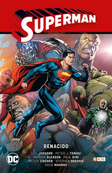 SUPERMAN (RENACIDO PARTE 1): RENACIDO (973-976 / 18-19 USA) [CARTONE] | JURGENS / GLEASON / TOMASI | Akira Comics  - libreria donde comprar comics, juegos y libros online