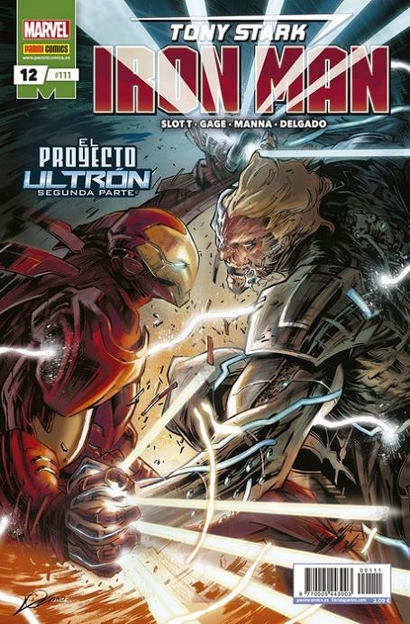 TONY STARK IRON MAN Nº12 / Nº111 | GAGE / SLOTT / MANNA | Akira Comics  - libreria donde comprar comics, juegos y libros online