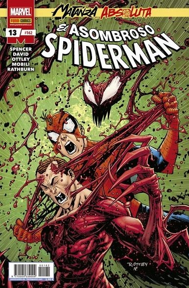 ASOMBROSO SPIDERMAN Nº13 / Nº162 [GRAPA] |  OTTLEY | Akira Comics  - libreria donde comprar comics, juegos y libros online