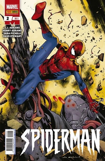 SPIDERMAN DE J.J. ABRAMS Nº02 (2 DE 5) [GRAPA] | ABRAMS, J.J. / PICHELLI, SARA | Akira Comics  - libreria donde comprar comics, juegos y libros online