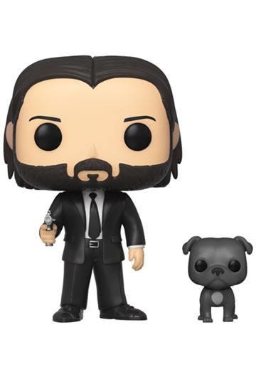 POP! MOVIES JOHN WICK Nº580: JOHN WICK IN BLACK SUIT WITH DOG (FIGURA DE VINILO) [CAJA] | Akira Comics  - libreria donde comprar comics, juegos y libros online