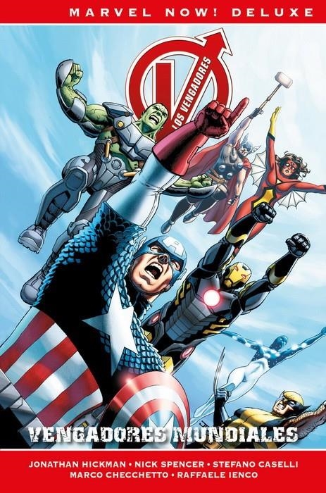 MARVEL NOW! DELUXE: VENGADORES DE JONATHAN HICKMAN VOL.06 VENGADORES MUNDIALES [CARTONE] | HICKMAN, JONATHAN / LARROCA, SALVADOR | Akira Comics  - libreria donde comprar comics, juegos y libros online