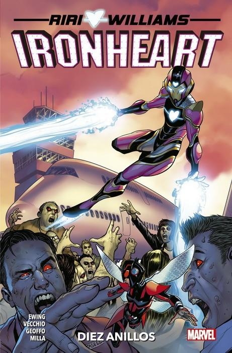 RIRI WILLIAMS IRONHEART TOMO 2: DIEZ ANILLOS (COLECCION 100% MARVEL) [RUSTICA] | EWING / VECCHIO / VECCHIO | Akira Comics  - libreria donde comprar comics, juegos y libros online