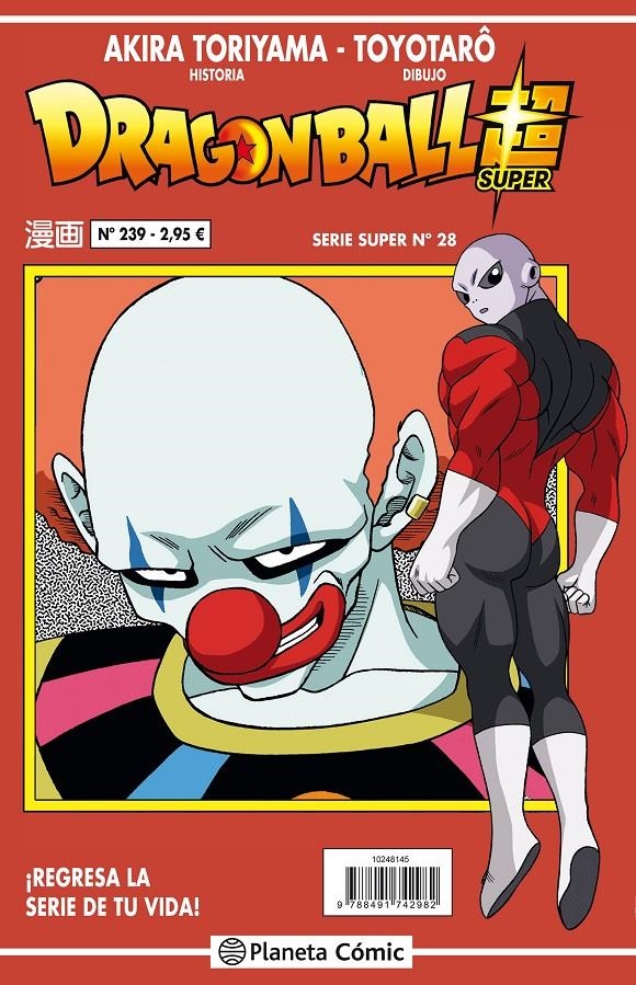 DRAGON BALL SUPER Nº28 (SERIE ROJA Nº239) [RUSTICA] | TORIYAMA, AKIRA | Akira Comics  - libreria donde comprar comics, juegos y libros online