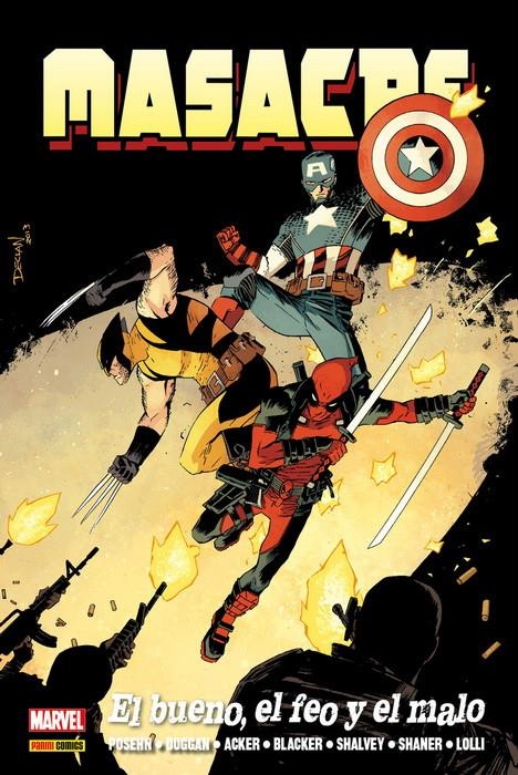 MARVEL OMNIBUS: MASACRE DE GERRY DUGGAN VOL.02, EL BUENO, EL FEO Y EL MALO [CARTONE] | DUGGAN, GERRY / POSEHN, BRIAN | Akira Comics  - libreria donde comprar comics, juegos y libros online
