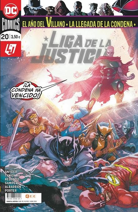 LIGA DE LA JUSTICIA Nº098 / 20 (EL AÑO DEL VILLANO, EL MAL DESENCADENADO) | TYNION IV, JAMES | Akira Comics  - libreria donde comprar comics, juegos y libros online