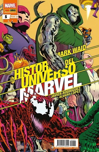 HISTORIA DEL UNIVERSO MARVEL Nº05 | WAID, MARK / RODRIGUEZ, JAVIER | Akira Comics  - libreria donde comprar comics, juegos y libros online