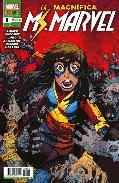 MAGNIFICA MS. MARVEL Nº08 | AHMED / JUNG / EWING | Akira Comics  - libreria donde comprar comics, juegos y libros online