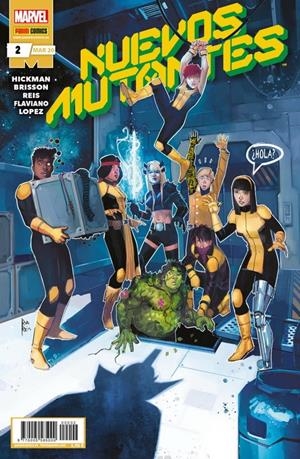NUEVOS MUTANTES Nº02 | HICKMAN, JONATHAN / BRISSON, ED  | Akira Comics  - libreria donde comprar comics, juegos y libros online