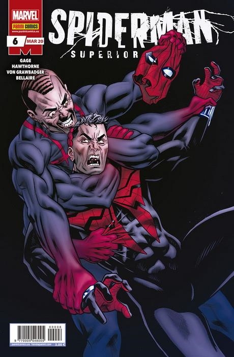 SPIDERMAN SUPERIOR Nº06 | GAGE, CHRISTOS / HAWTHORNE, MIKE | Akira Comics  - libreria donde comprar comics, juegos y libros online