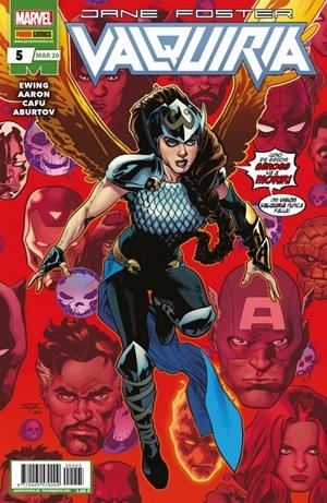 VALQUIRIA: JANE FOSTER Nº05 | EWING, AL / AARON, JASON  | Akira Comics  - libreria donde comprar comics, juegos y libros online