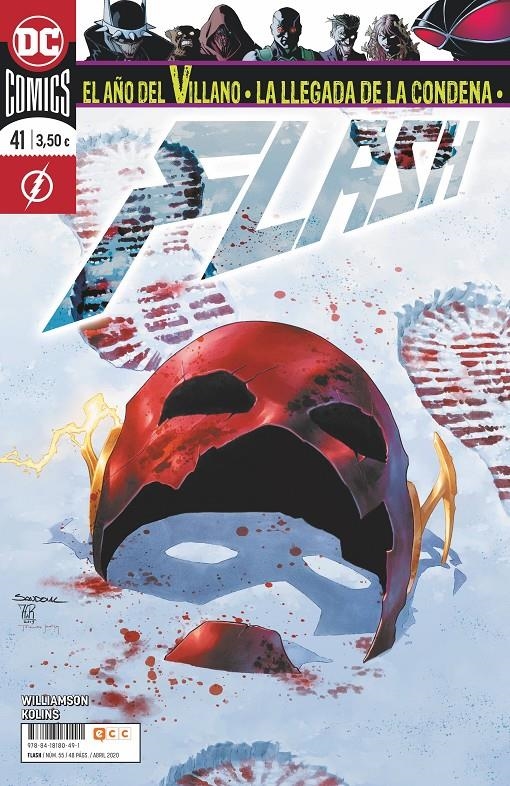 FLASH Nº55 / 41 (EL AÑO DEL VILLANO, LA LLEGADA DE LA CONDENA) | WILLIAMSON, JOSHUA | Akira Comics  - libreria donde comprar comics, juegos y libros online