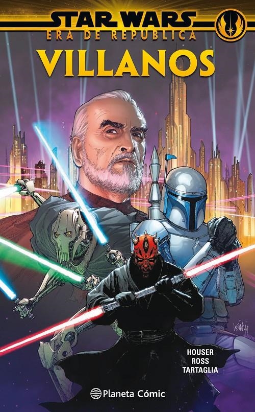 STAR WARS (ERA DE LA REPUBLICA): VILLANOS [CARTONE] | HOUSER / ROSS / TARTAGLIA | Akira Comics  - libreria donde comprar comics, juegos y libros online