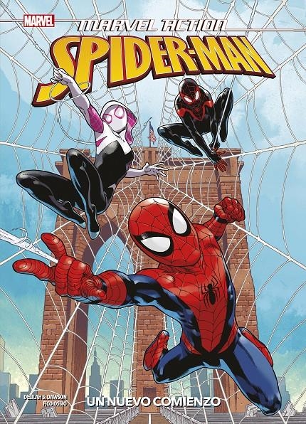 MARVEL ACTION: SPIDERMAN VOL.1 UN NUEVO COMIENZO [CARTONE] | DAWSON, DELILAH S. / OSSIO, FICO | Akira Comics  - libreria donde comprar comics, juegos y libros online