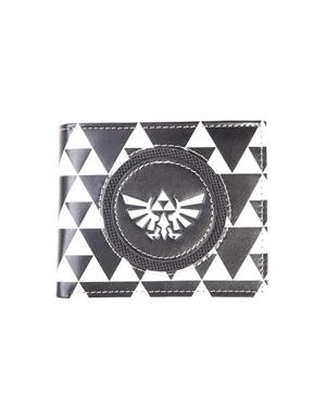 CARTERA: ESTILO BILLETERO LEYENDA DE ZELDA (COLOR BLANCO Y NEGRO CON LOGO TRIFORCE) | Akira Comics  - libreria donde comprar comics, juegos y libros online