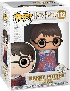 POP! HARRY POTTER Nº112: HARRY CON LA CAPA DE INVISIBILIDAD (FIGURA DE VINILO) [CAJA] | Akira Comics  - libreria donde comprar comics, juegos y libros online
