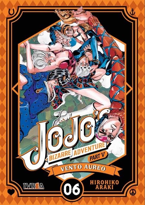 JOJO'S BIZARRE ADVENTURE PARTE 5: VENTO AUREO VOLUMEN 06 [RUSTICA] | ARAKI, HIROHIKO | Akira Comics  - libreria donde comprar comics, juegos y libros online