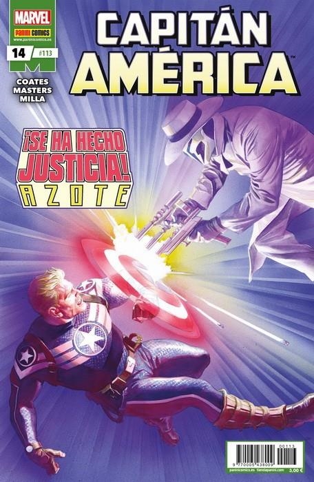 CAPITAN AMERICA Nº14 / Nº113 | MASTERS, JASON / COATES, TA-NEHISI | Akira Comics  - libreria donde comprar comics, juegos y libros online