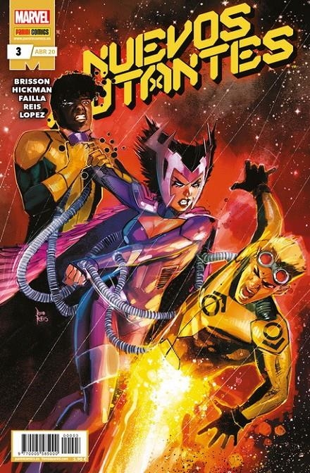 NUEVOS MUTANTES Nº03 | HICKMAN, JONATHAN  | Akira Comics  - libreria donde comprar comics, juegos y libros online