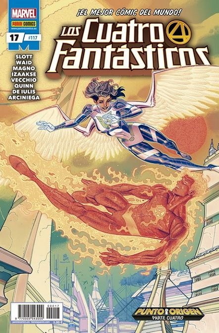4 FANTASTICOS Nº17 / Nº117 | WAID, MARK / SLOTT, DAN | Akira Comics  - libreria donde comprar comics, juegos y libros online
