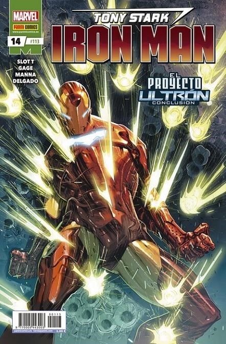 TONY STARK IRON MAN Nº14 / Nº113 | GAGE / SLOTT / MANNA | Akira Comics  - libreria donde comprar comics, juegos y libros online