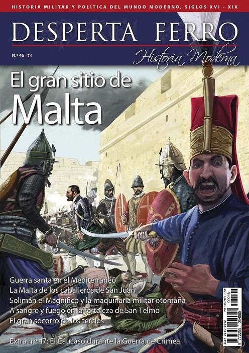 DESPERTA FERRO HISTORIA MODERNA Nº46: EL GRAN SITIO DE MALTA (REVISTA)  | Akira Comics  - libreria donde comprar comics, juegos y libros online