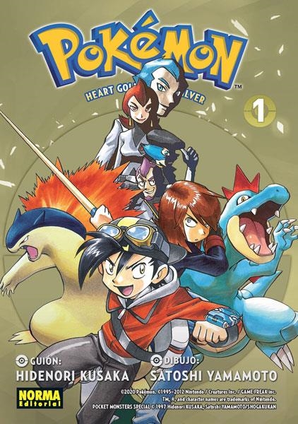 POKEMON: HEART GOLD Y SOUL SILVER Nº1 (COLECCION 24) [RUSTICA] | HIDENORI KUSAKA, MATO / YAMAMOTO, SATOSHI | Akira Comics  - libreria donde comprar comics, juegos y libros online