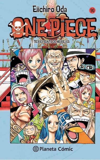 ONE PIECE Nº090: TIERRA SANTA DE MARIEJOA [RUSTICA] | ODA, EIICHIRO | Akira Comics  - libreria donde comprar comics, juegos y libros online