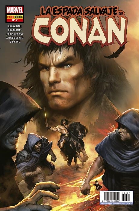 ESPADA SALVAJE DE CONAN Nº07 [GRAPA]   | TIERI, FRANK / THOMAS, ROY | Akira Comics  - libreria donde comprar comics, juegos y libros online