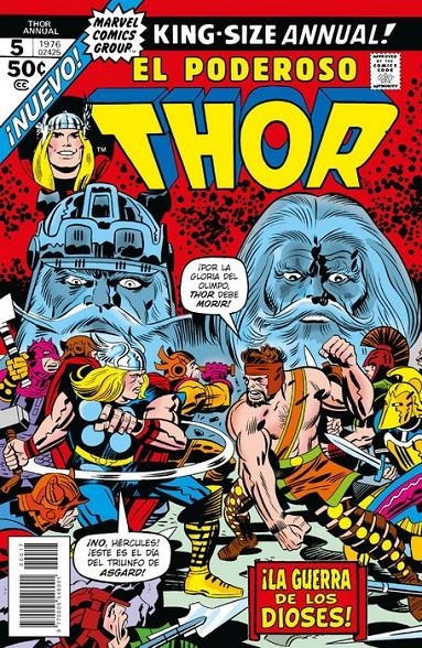 MARVEL FACSIMIL Nº17: THE MIGHTY THOR ANNUAL Nº5 [GRAPA] | BUSCEMA, JOHN / ENGLEHART, STEVE | Akira Comics  - libreria donde comprar comics, juegos y libros online